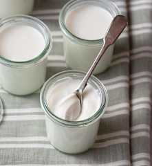 Yaourt nature au Varoma