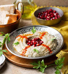 Paté de berenjena (Baba ganoush)