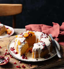 Blood Orange and Campari Steamed Pudding