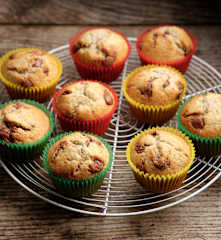 Banana and Chocolate Chip Muffins