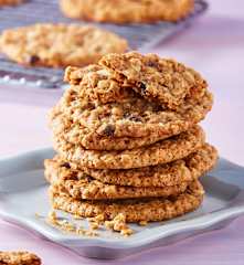 Galletas con avena, almendra y chocolate blanco