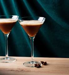 Dirty chai espresso martini
