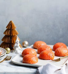 Paté navideño de salmón ahumado