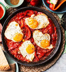 Shakshuka with eggs