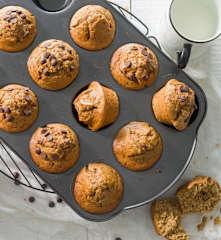 Muffins de mantequilla de cacahuete