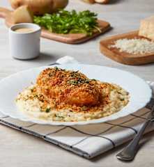 Chicken with Mashed Potatoes and Gravy