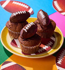 Football Cupcakes