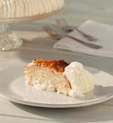 Tarta de frixuelos y arroz con leche
