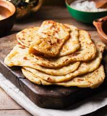 Msemen Rghayef (Marokkanische Crêpes - مسمن)