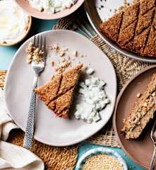 Gebackenes Kibbeh (كبة مخبوزة)