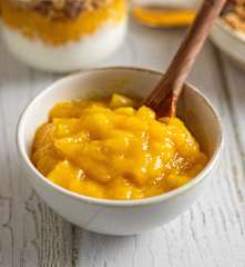 Compota de mango sin azúcar