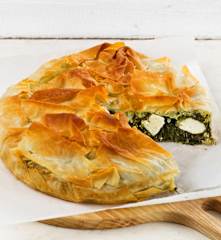 Tarte Grecque aux épinards (Spanakopita)