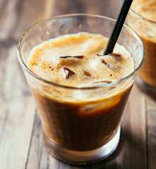 Cold Brew Olive Oil Iced Coffee