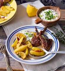 Griechische Zitronen-Kartoffeln