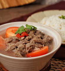Coriander Beef Soup