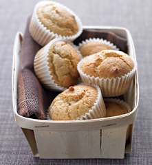 Magdalenas de castañas