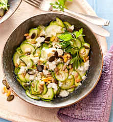 Zucchini-Salat