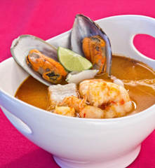 Sopa de mariscos