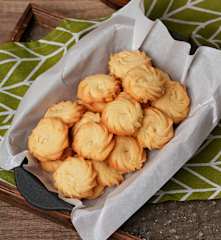 Eggless Butter Cookies
