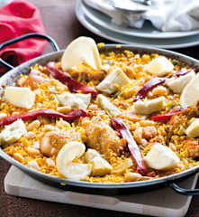 Paella valenciana