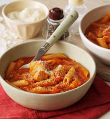 One Pot Chicken Pasta with Sweet BBQ Sauce