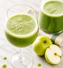 Suco verde proteico