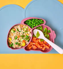 Pasta con verdure e tonno