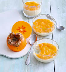 Douceur de crème au kaki