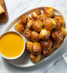 Bocaditos de pretzel