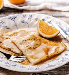 Crêpes suzette