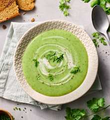 Kartoffel-Kräuter-Suppe