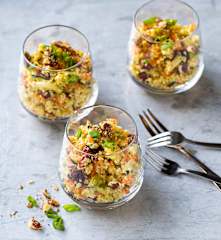 Salade de millet en verrines