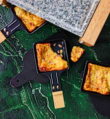 Käse-Speck-Pfannkuchen-Pfännchen