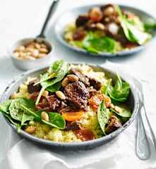 Easy Morrocan lamb with couscous