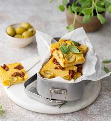 Farinata - włoski placek z ciecierzycy