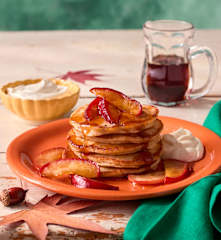 Apfel-Pancakes