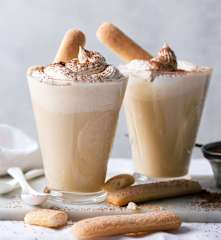 Smoothie tiramisu