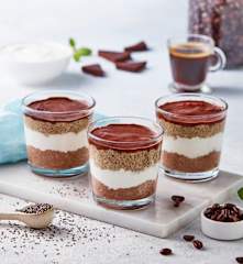 Chia Tiramisu Pudding