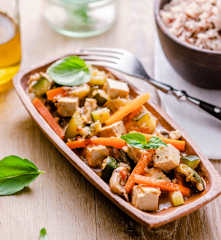 Stoofgerecht met tofu