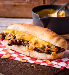 Philly-Cheese-Sandwich