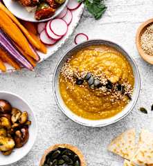 Baba ganoush de calabaza