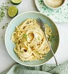 Limetten-Thymian-Pasta