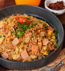 Chicken Ham Fried Rice