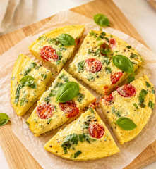 Omelete proteico no Varoma
