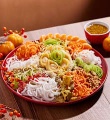 Yu Sheng with Osmanthus Honey Dressing