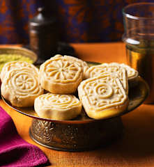 Maamoul (Pistachio, Walnut and Date Shortbreads)