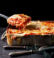 自製菠菜千層肉醬麵