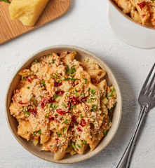 Creamy Chicken and Sun-Dried Tomato Pasta (TM7)