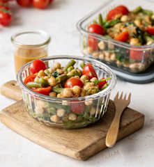 Sałatka z ciecierzycy