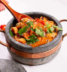 Ragu de frutos do mar